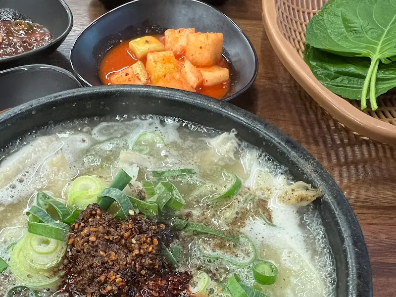 해장국과 깍두기