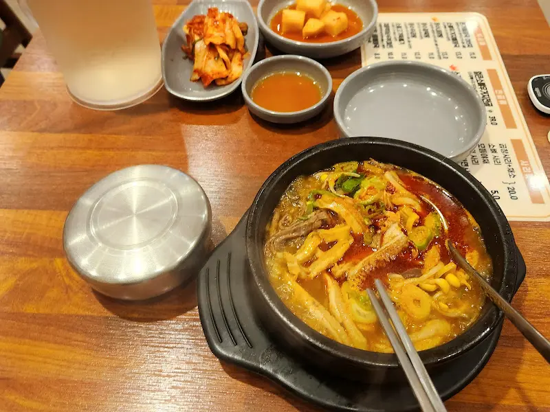 해장국 한상차림