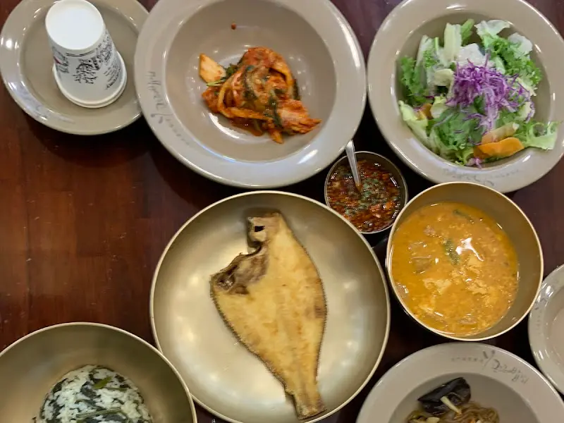 곤드레밥상 한상차림