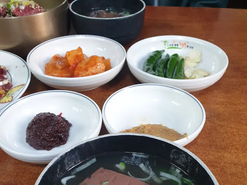 목포식당 밑반찬