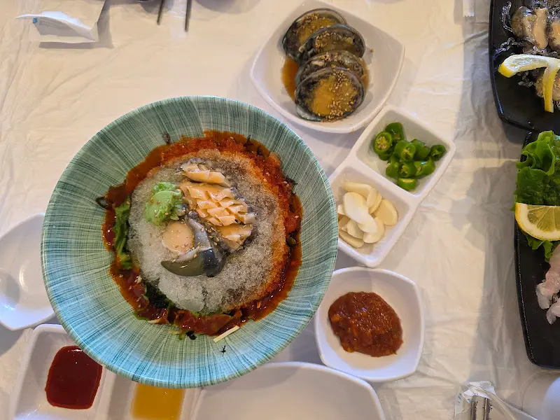 상화식당 전복버터구이