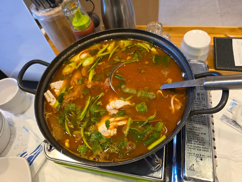 상화식당 전복물회