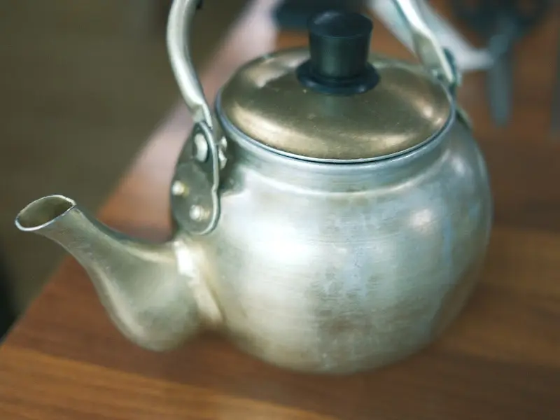 따뜻한 면수 주전자