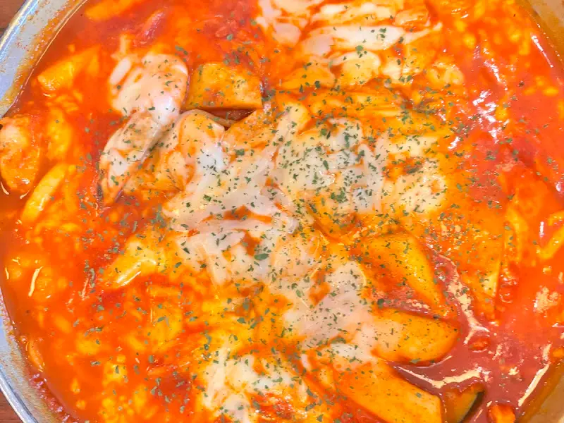 치즈 떡볶이