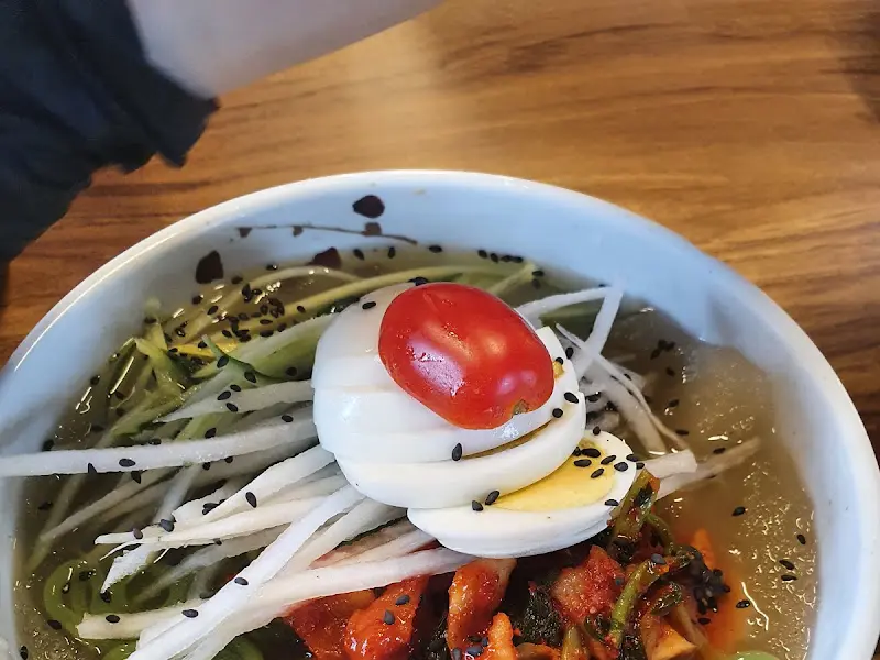 통일가든 열무국수