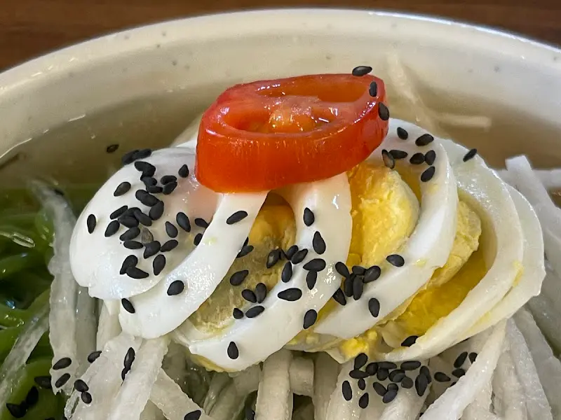 통일가든 열무국수