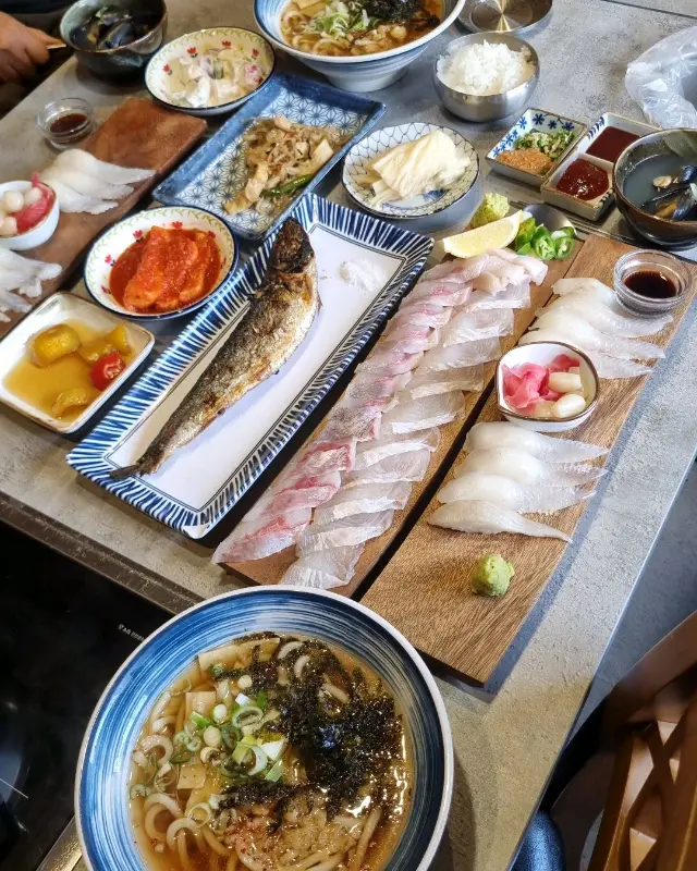 푸짐한 한 상 차림