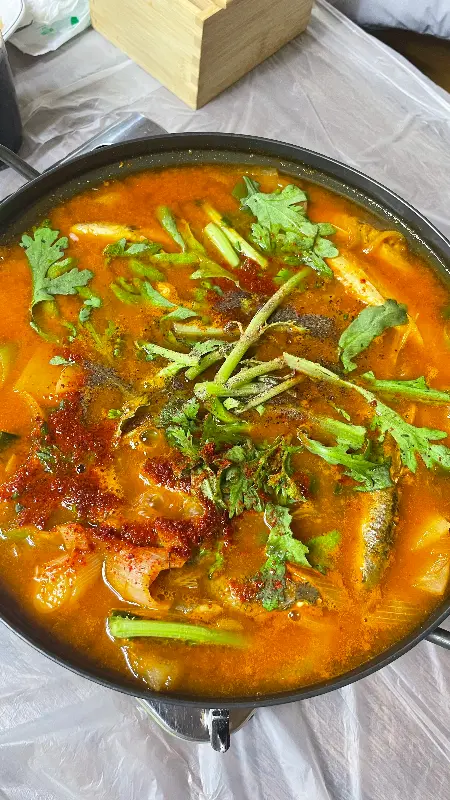 얼큰한 쏘가리 매운탕