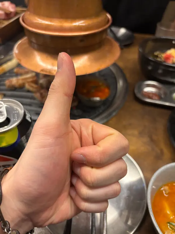 운수돈에서 맛본 푸짐한 저녁 식사