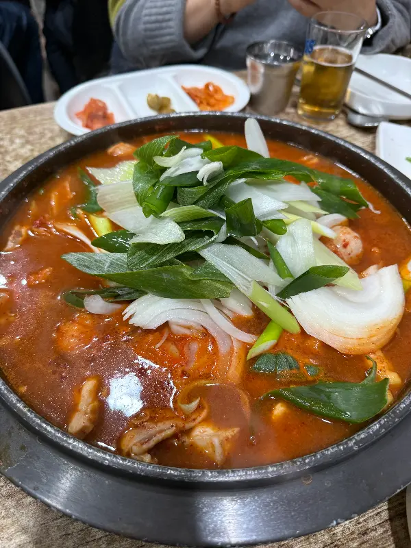 푸짐한 곱도리탕 한 상