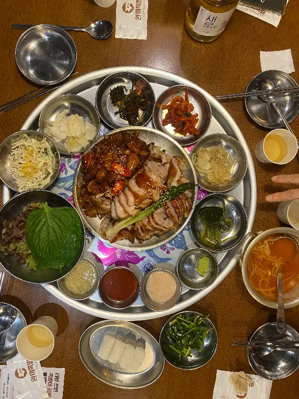 푸짐한 한 상 차림