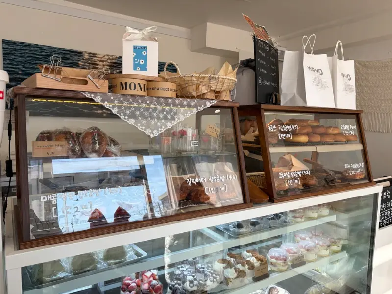몬드제과 쇼케이스