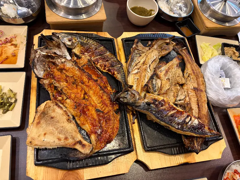 스페셜 모듬구이 한 상 차림