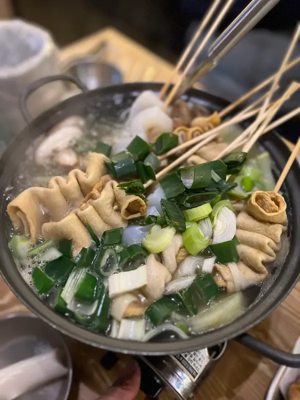 칼칼하고 시원한 오뎅탕