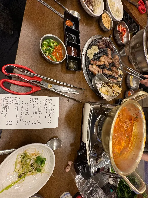 푸짐한 한 상 차림