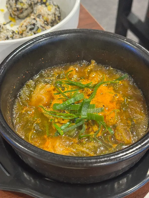 우거지탕의 푸짐한 모습