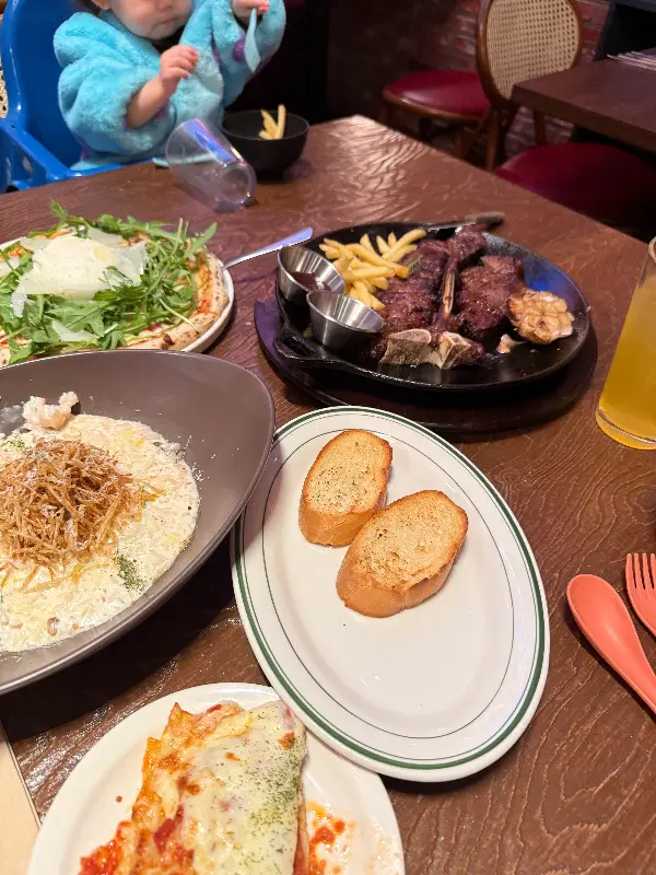 스테이크, 파스타, 리조또, 라자냐까지 완벽한 조합