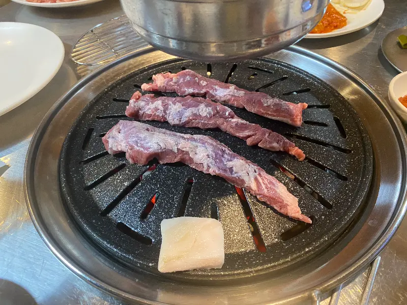 정박숯불가든 밑반찬