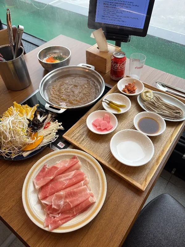 제주복진 함덕의 푸짐한 한 상 차림