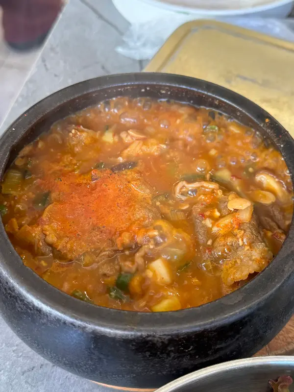 깊고 진한 맛의 된장찌개