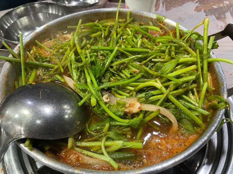 대교여울목 음식