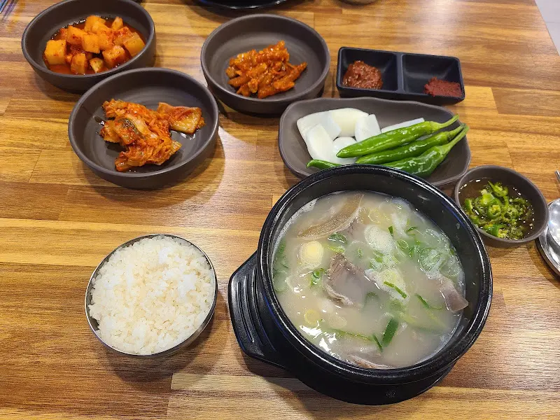 소머리국밥 근접샷