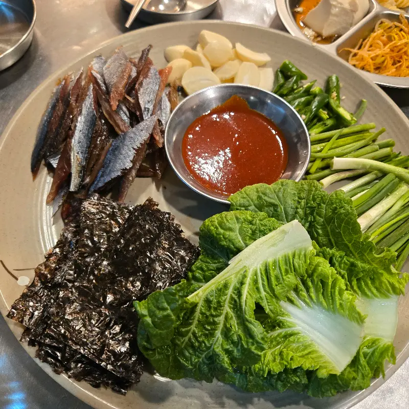 과메기 한 상 차림