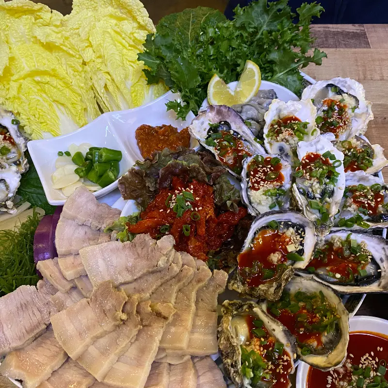 맛깔스러운 보쌈 김치