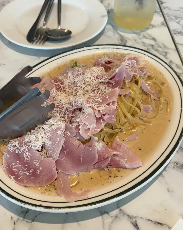 하몽 샐러드 파스타