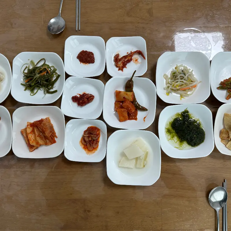 상다리 부러지는 반찬