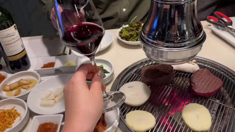 고기와 함께 즐기는 와인