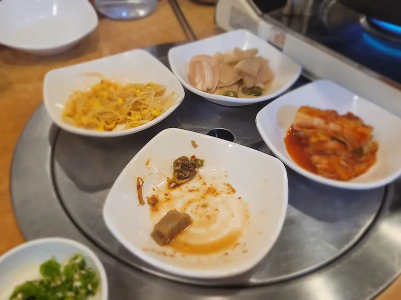 다하누정육식당 밑반찬