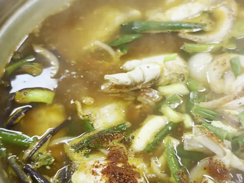 꽃게탕 클로즈업