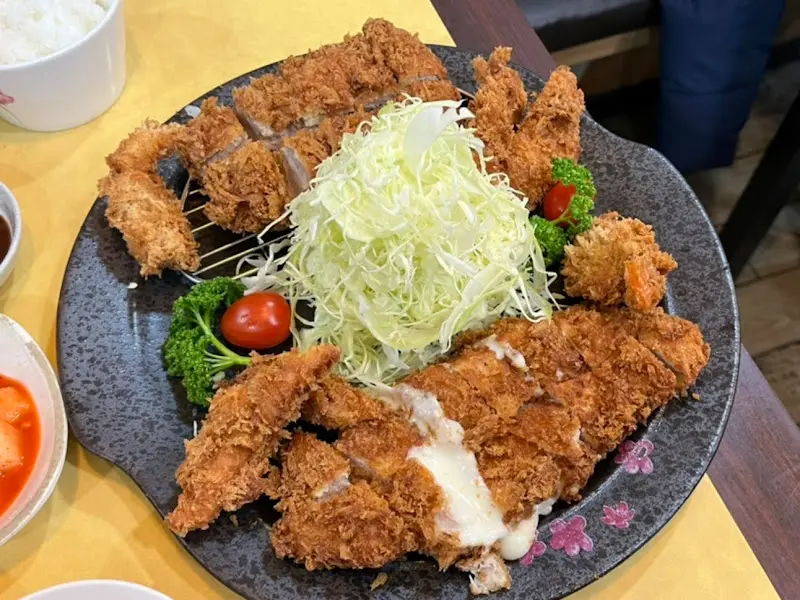 커플세트 돈까스