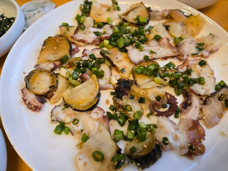 소라 문어 무침