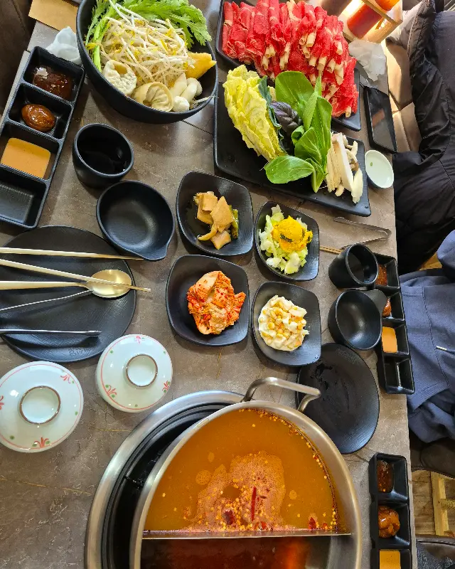 푸짐한 한 상 차림