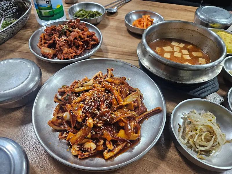 풍원식당 한 상 차림
