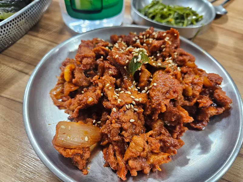 제육볶음 클로즈업