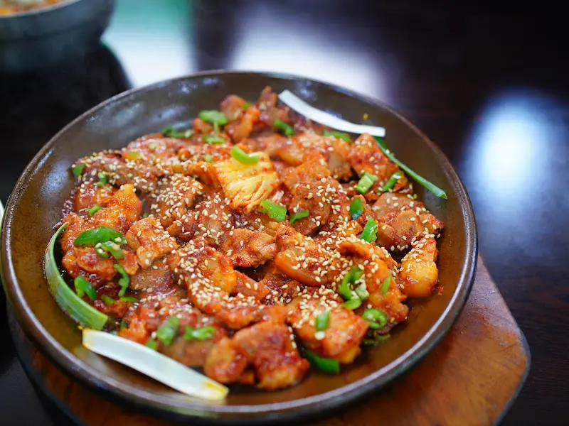 돼지주물럭 클로즈업