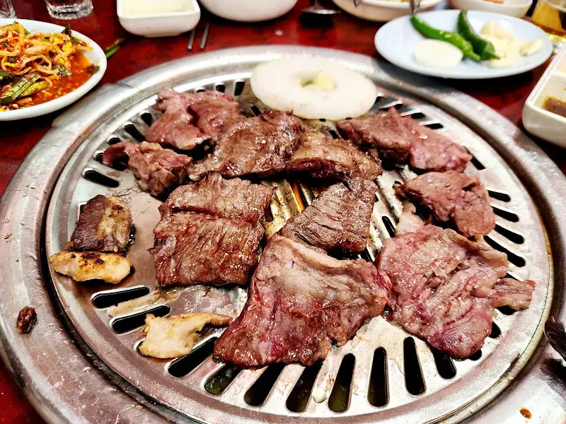 잘 구워진 안창살