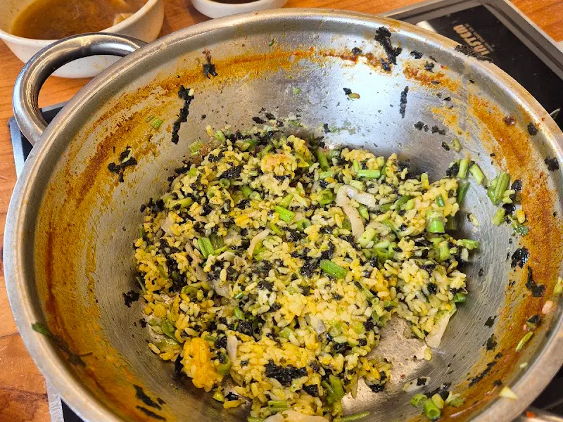 얼크니손칼국수 볶음밥