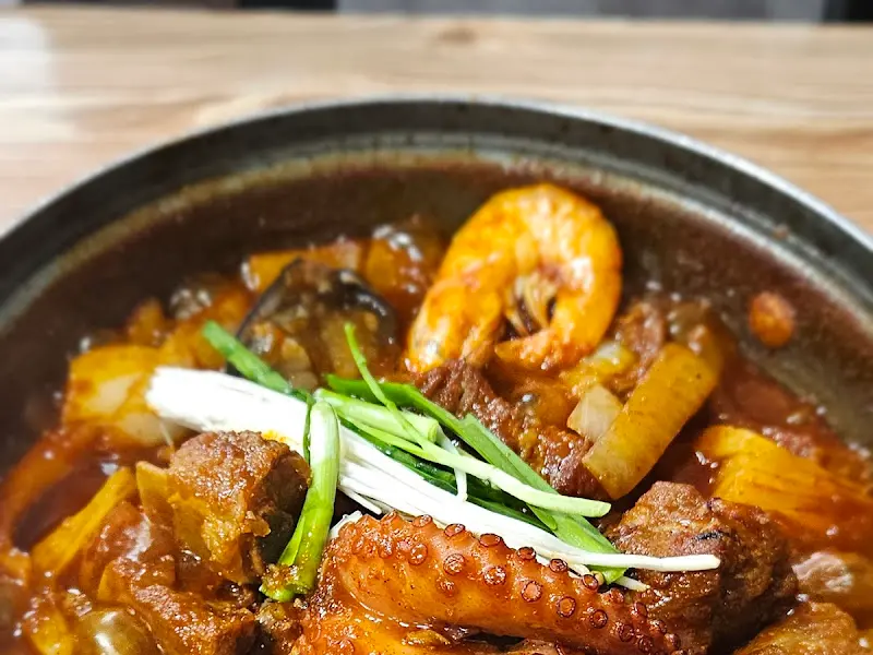 해물갈비찜 근접샷
