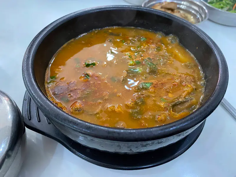 짱뚱어탕 근접샷