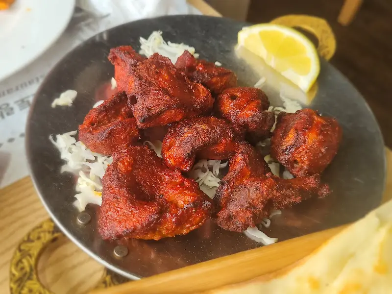탄두리 치킨 근접샷