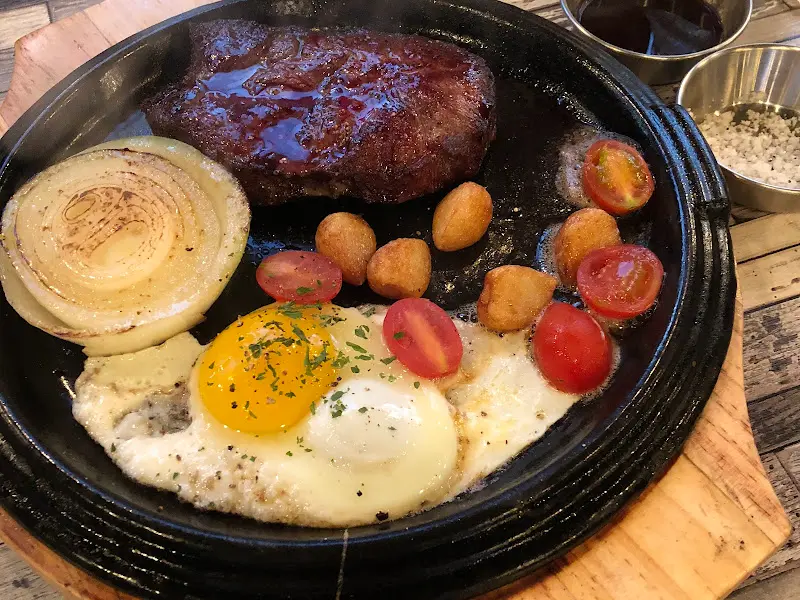 스테이크와 계란