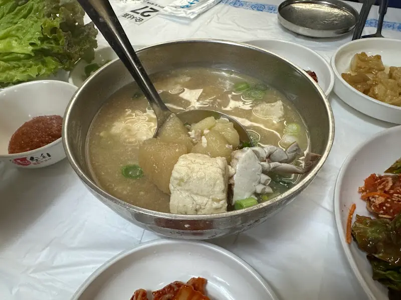 꽃게 된장찌개