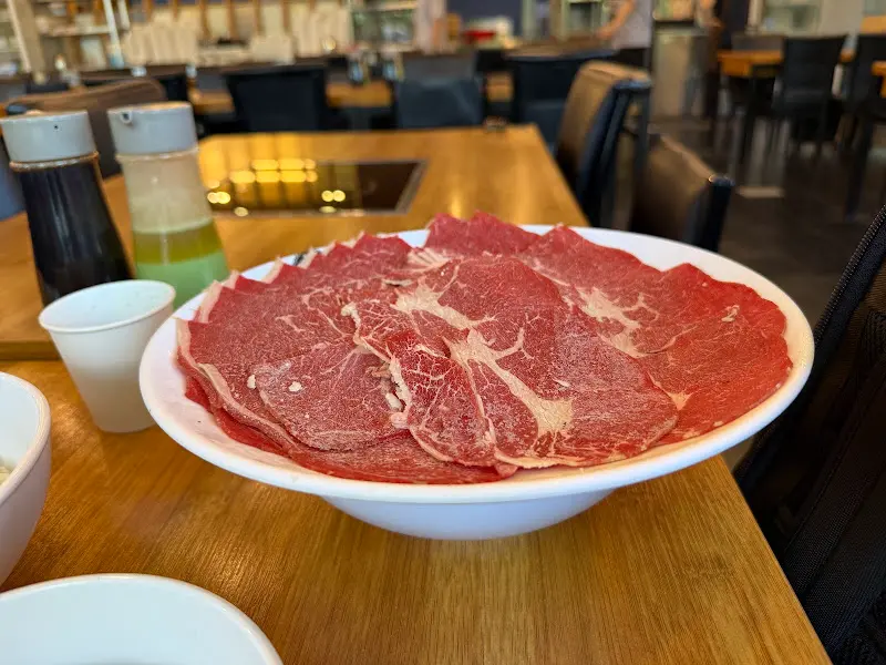 등촌샤브칼국수 소고기