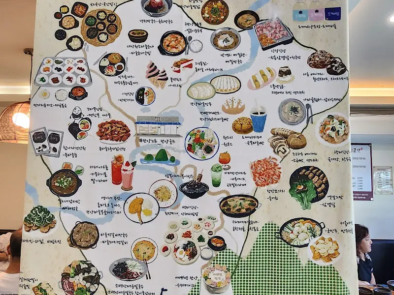 단양 관광 안내 지도