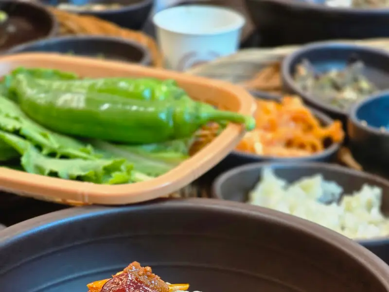 보리곳간 상차림