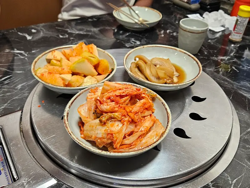 한우탕 속 고기